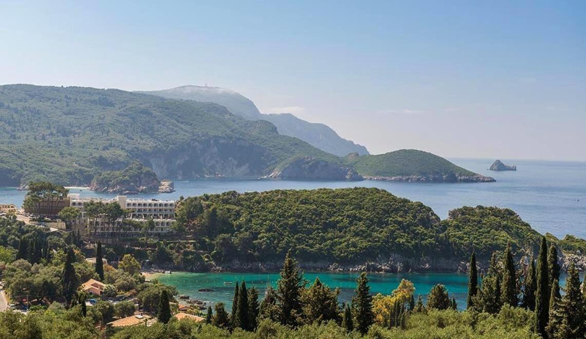 Captain Spiros Studios Paleokastritsa Exteriör bild